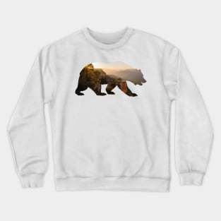 Grand Canyon Bear Silhouette Crewneck Sweatshirt